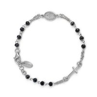Bracciale Amen ROSARI CON CRISTALLI in Argento Zirconia BROBG3 - BROBG3